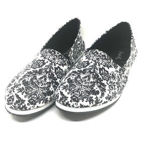 Damask Slip On Shoes